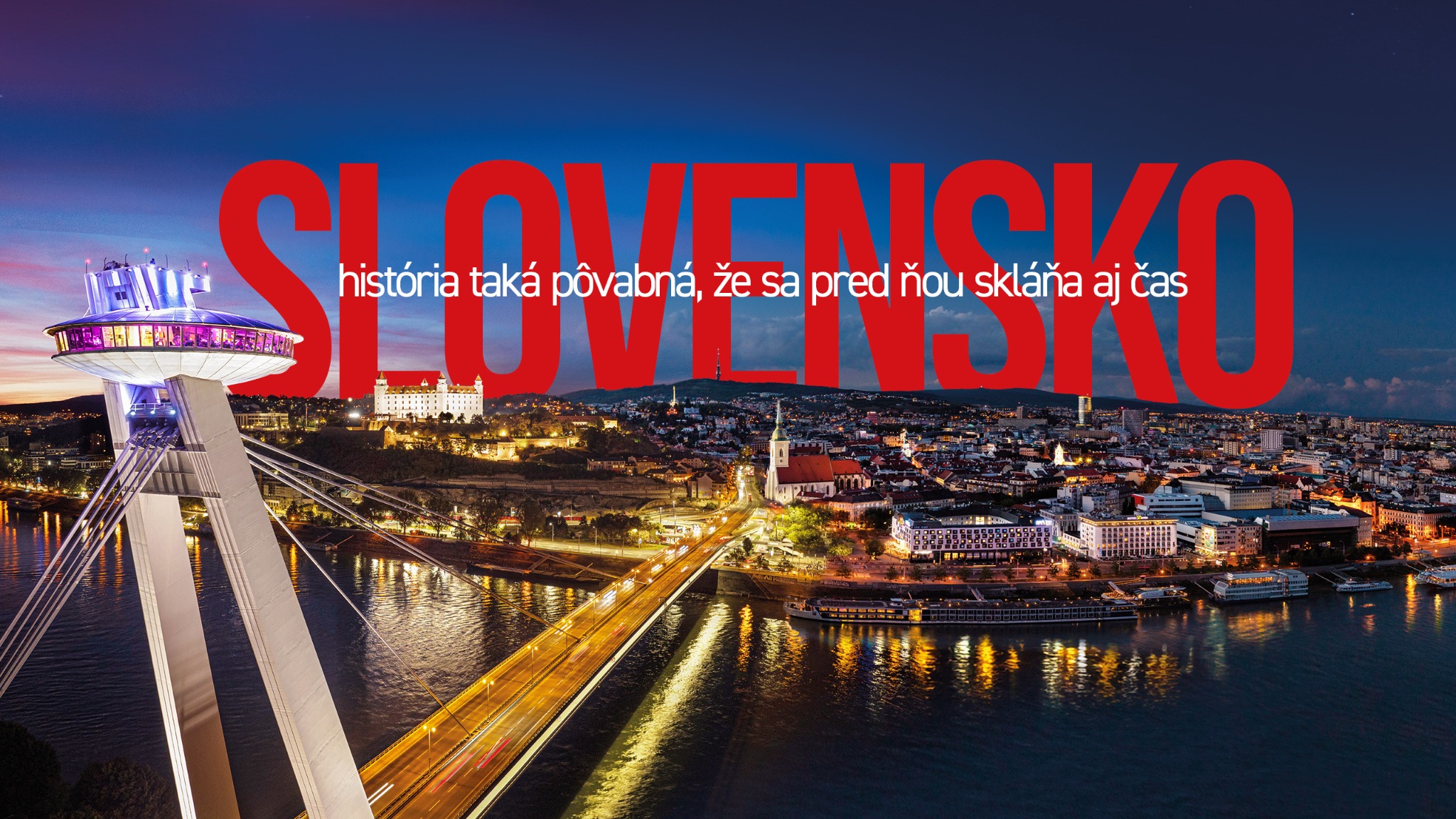 Bratislava – propagačný vizuál SLOVAKIA TRAVEL